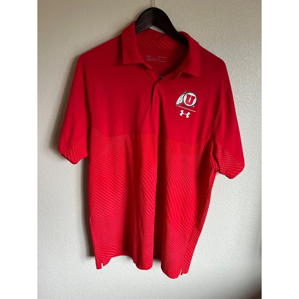 Under Armour Utah Utes‎ Polo Shirt - Size XL